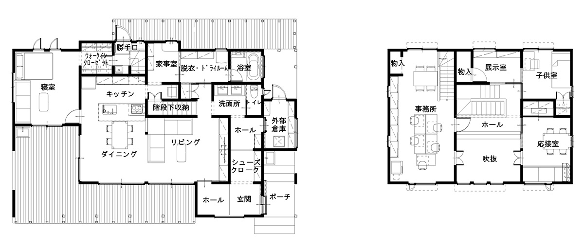 旭住宅 間取り図